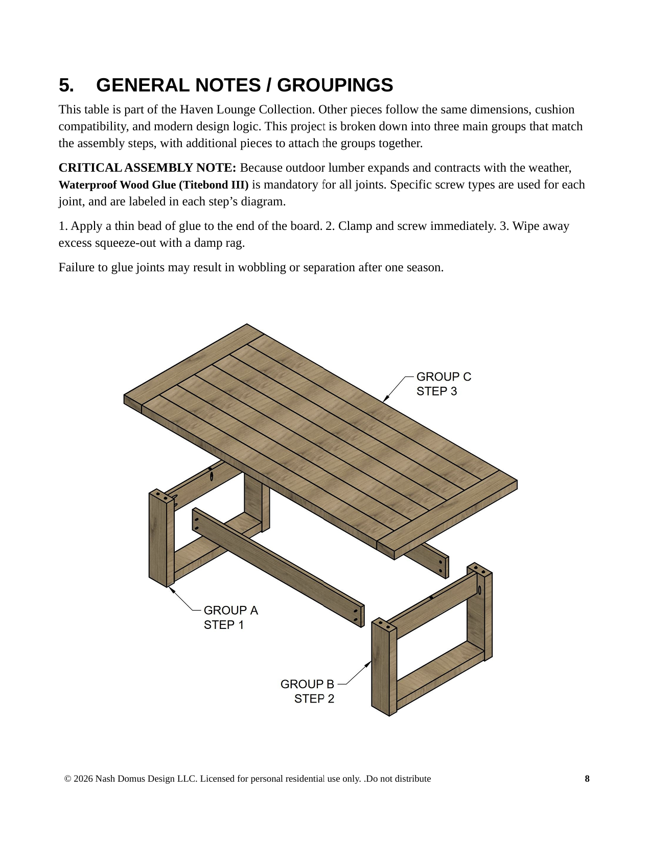 Haven Entertainer Set Digital Build Plans