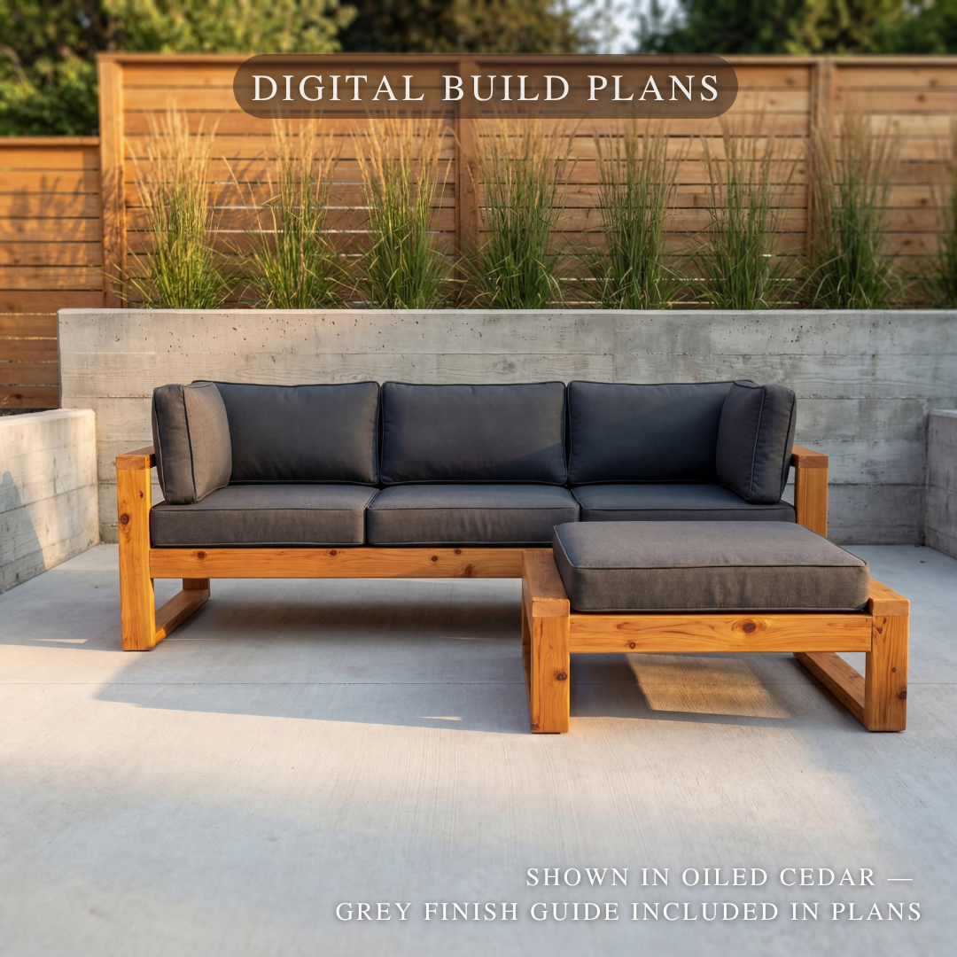 Haven Sofa with Chaise Digital Build Plan