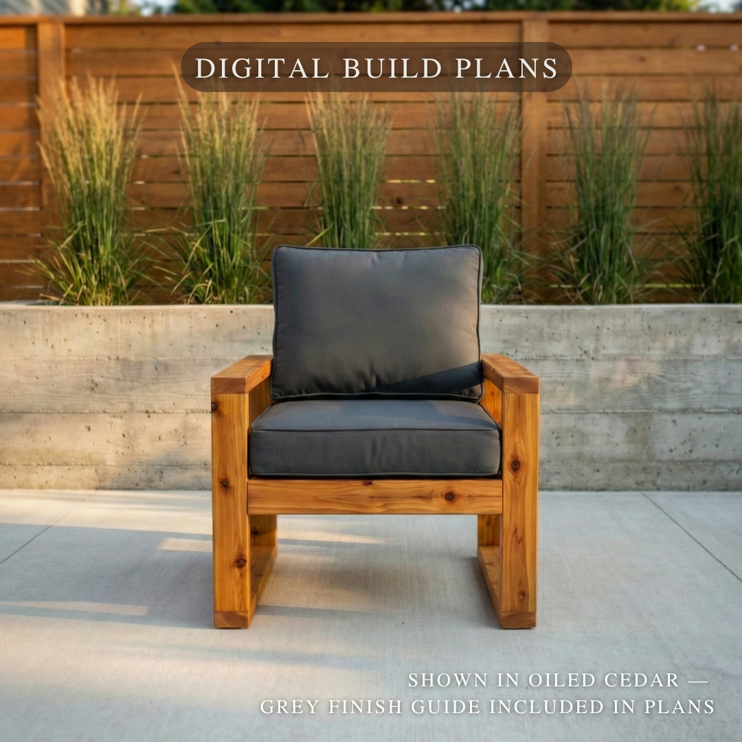 Haven Club Chair Digital Build Plan
