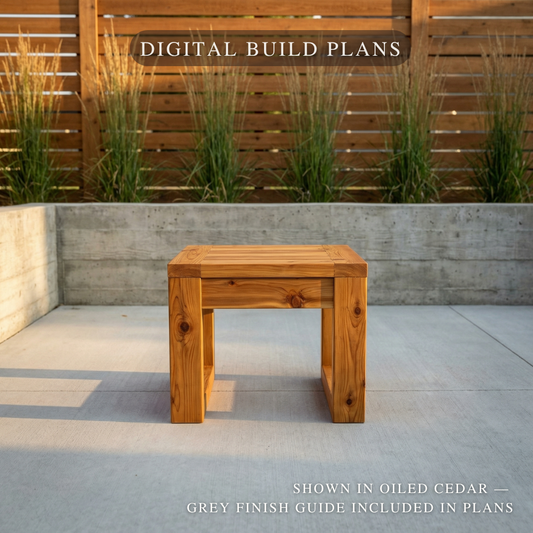 Haven Side Table Digital Build Plan