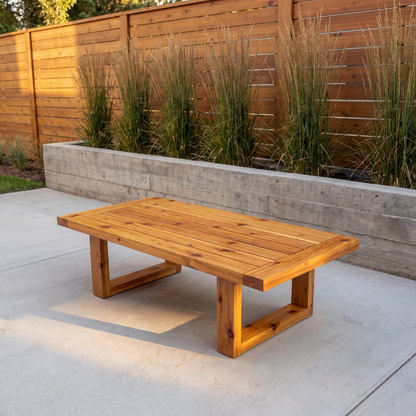 Haven Rectangular Coffee Table Plan