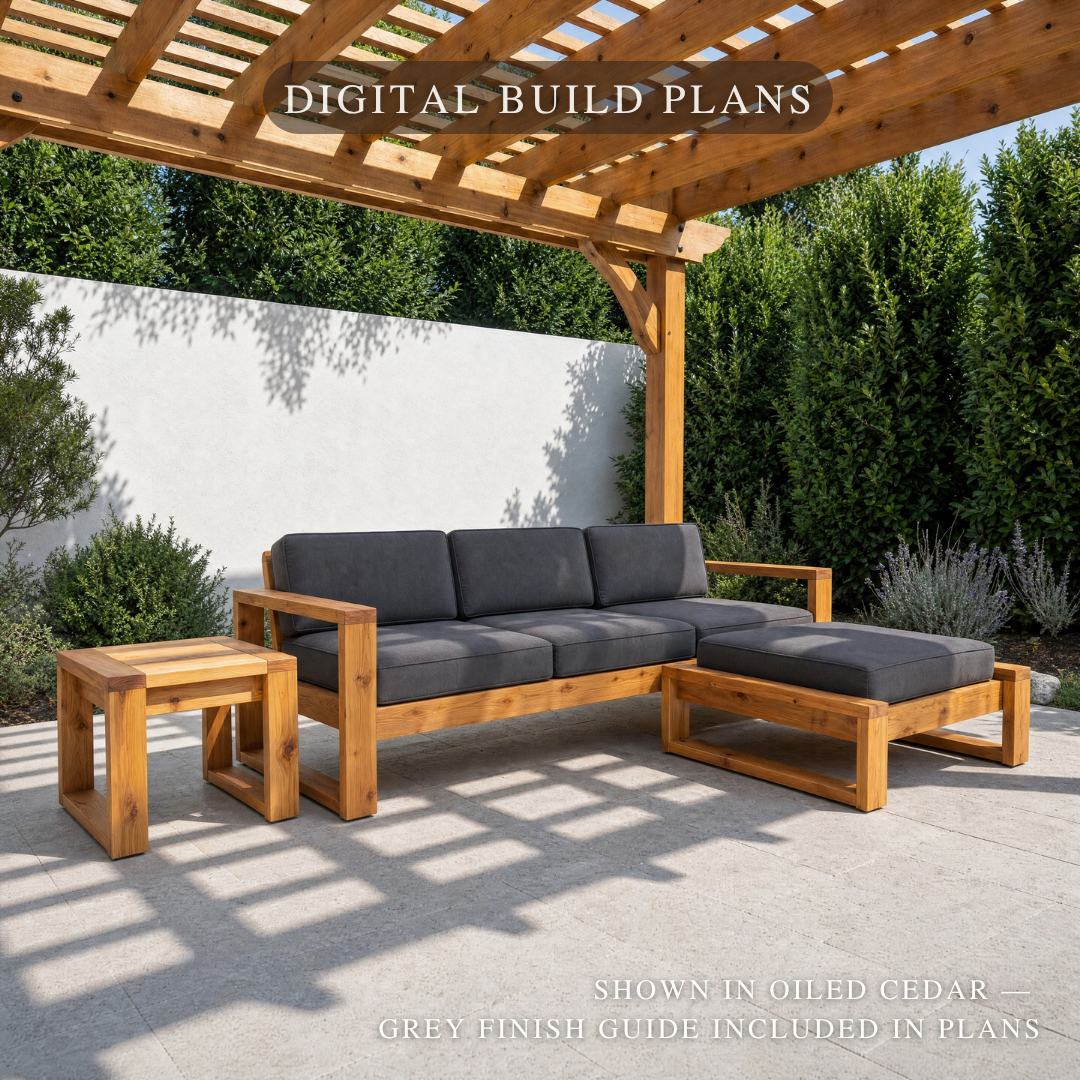 Haven Lounger Set Digital Build Plans