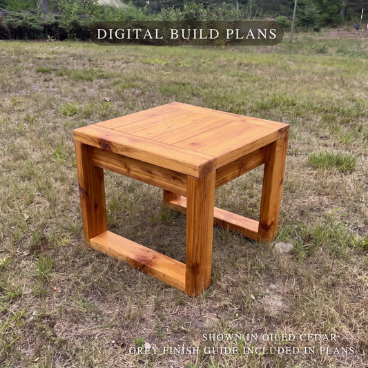 Haven Side Table Digital Build Plan